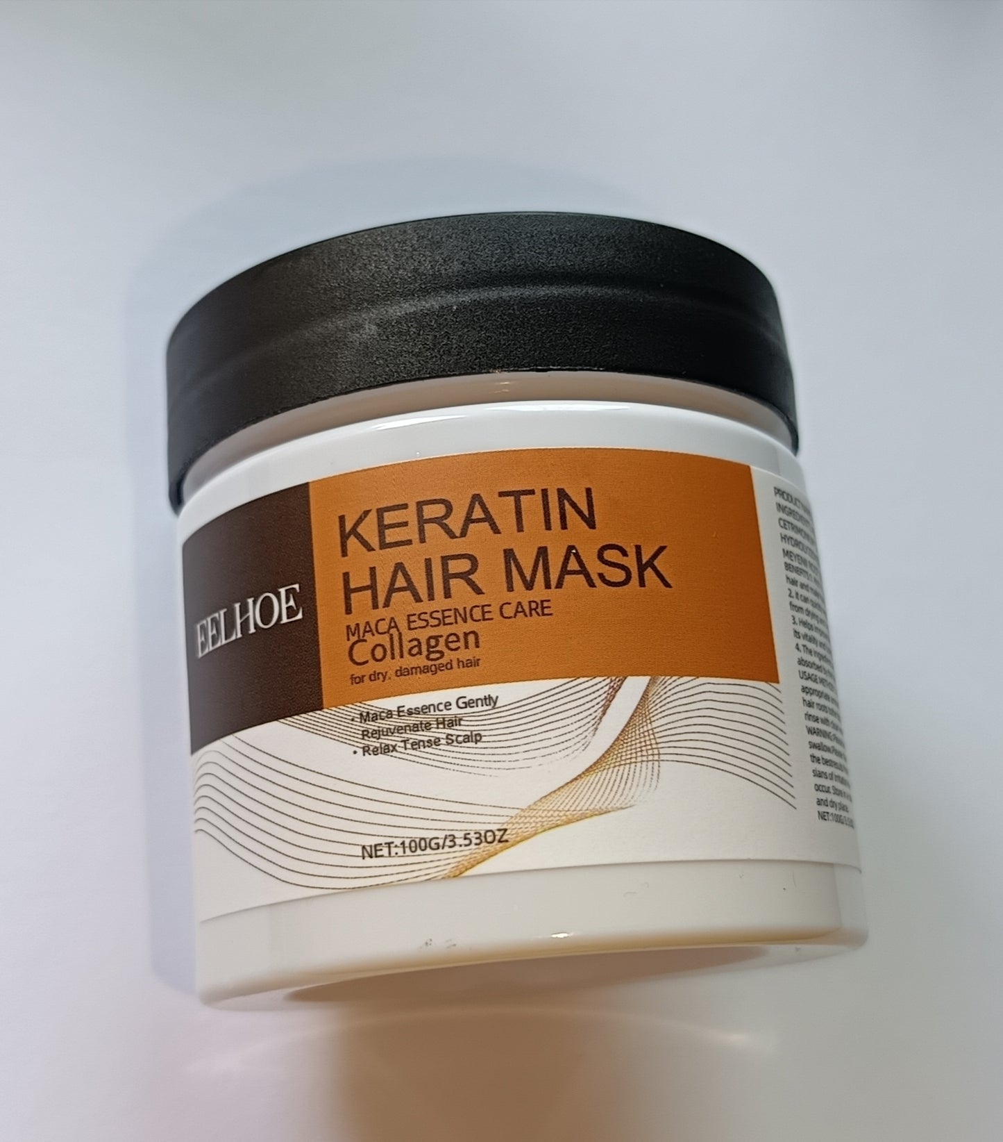 Eelhoe 100g Keratin & Collagen Hair Mask – Deep Repair & Shine