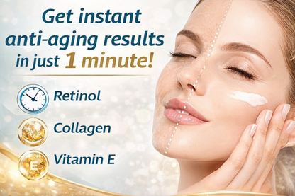 1 Minute Face Lift Cream – Instant Anti-Aging Tightening & Firming Moisturizer (Day & Night)