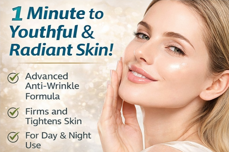 1 Minute Face Lift Cream – Instant Anti-Aging Tightening & Firming Moisturizer (Day & Night)