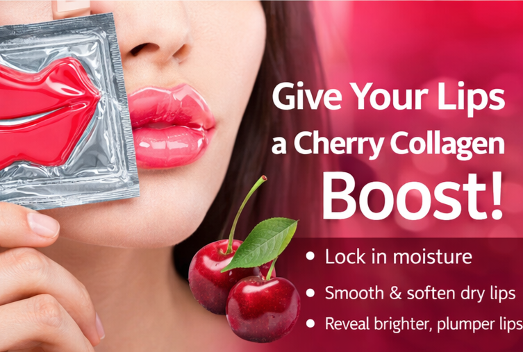 Cherry Collagen Lip Mask – Deep Moisturizing & Lip Repair Treatment